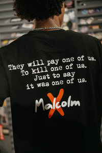 Malcolm X "They Will Pay" unisex T-shirt